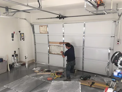 Garage Door Panel Repair in Ocala