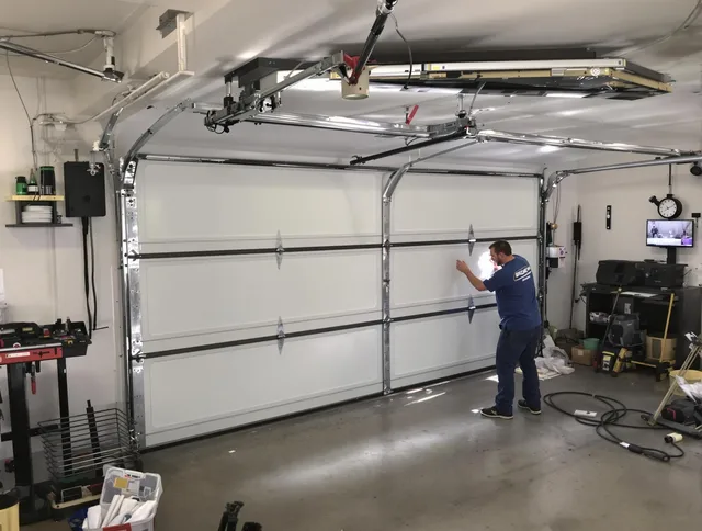 Professional garage door repair service by Ocala Garage Door Repair in Ocala