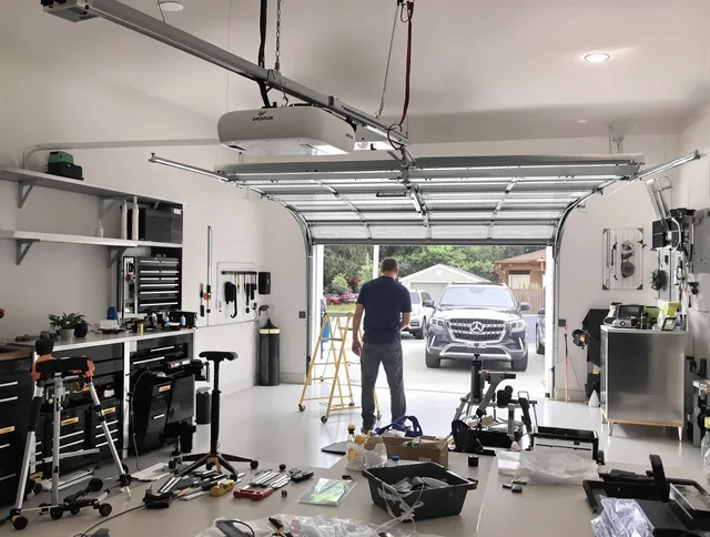 Garage door opener installation by Ocala Garage Door Repair in Ocala