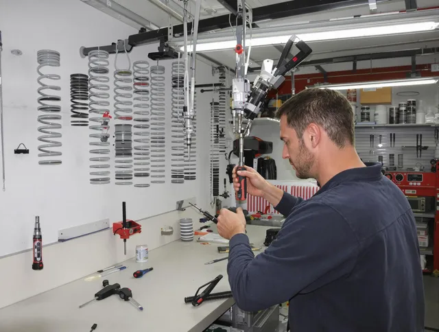 Ocala Garage Door Repair safety certified technician performing precision spring replacement in Ocala